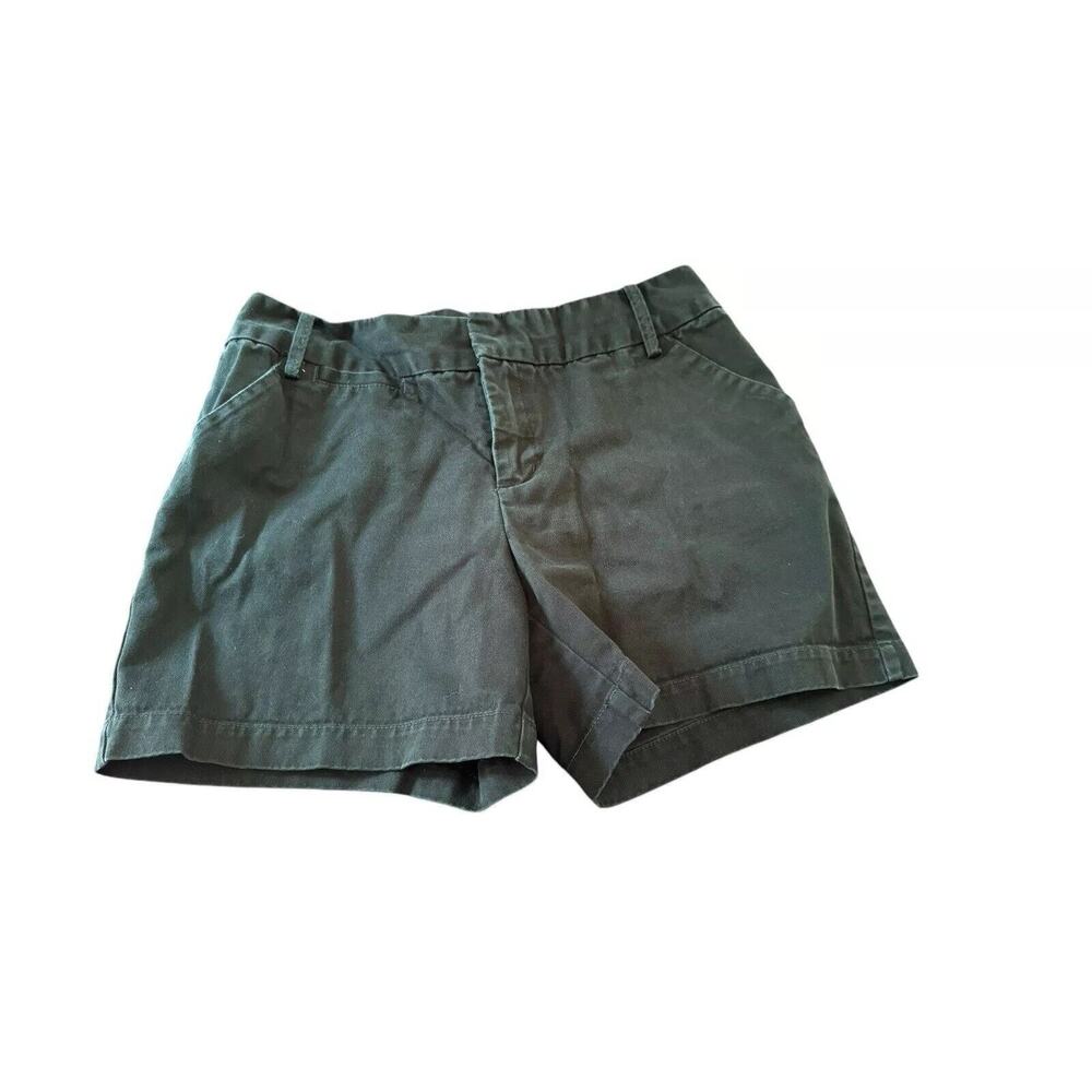Merona Shorts Womens Size 4 Black Walking Everyday Faded Summer Spring READ‎